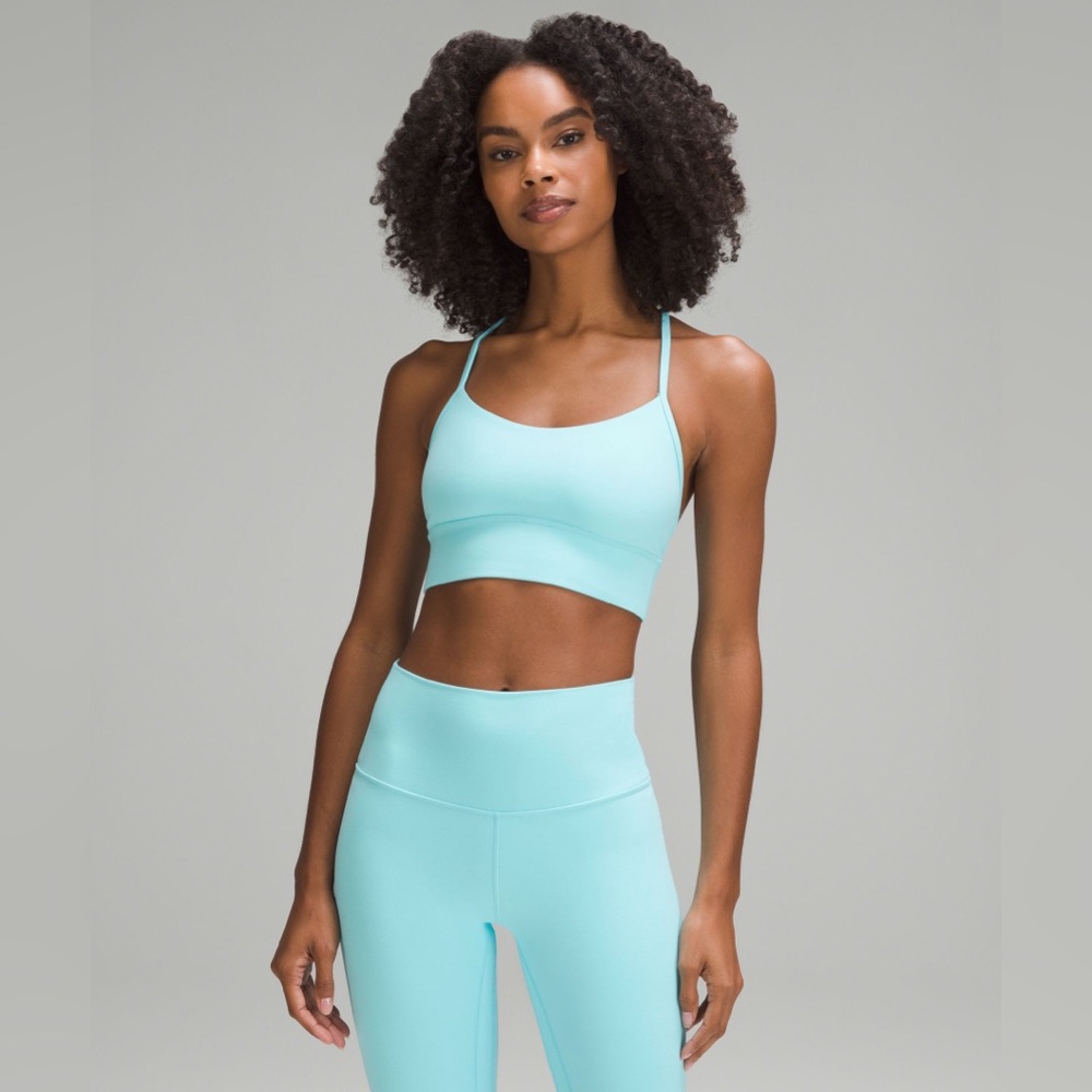Lululemon Cyan Blue Workout Set